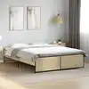 Image de Cadre De Lit Sans Matelas Chêne Sonoma 150x200 Cm Vidaxl