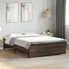 Image de Cadre De Lit Sans Matelas Chêne Marron 120x200 Cm Vidaxl