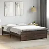 Image de Cadre De Lit Sans Matelas Chêne Marron 120x190 Cm Vidaxl