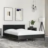 Image de Cadre De Lit Sans Matelas Noir 140x200 Cm Vidaxl