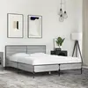 Image de Cadre De Lit Sans Matelas Sonoma Gris 140x200 Cm Vidaxl
