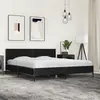 Image de Cadre De Lit Sans Matelas Noir 200x200 Cm Vidaxl