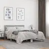 Image de Cadre De Lit Sans Matelas Sonoma Gris 120x200 Cm Vidaxl