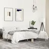 Image de Cadre De Lit Sans Matelas Chêne Sonoma 200x200 Cm Vidaxl