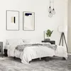 Image de Cadre De Lit Sans Matelas Noir 150x200 Cm Vidaxl