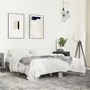 Image de Cadre De Lit Sans Matelas Sonoma Gris 150x200 Cm Vidaxl