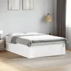 Image de vidaXL Cadre de lit sans matelas blanc 160x200 cm 3280909