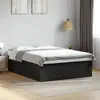 Image de Cadre De Lit Sans Matelas Noir 150x200 Cm Vidaxl