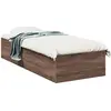Image de Cadre De Lit Sans Matelas Chêne Marron 90x200 Cm Vidaxl