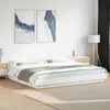 Image de Cadre De Lit Sans Matelas Blanc 180x200 Cm Vidaxl
