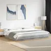 Image de Cadre De Lit Sans Matelas Gris Béton 180x200 Cm Vidaxl