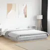 Image de Cadre De Lit Sans Matelas Gris Béton 160x200 Cm Vidaxl