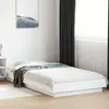 Image de Cadre De Lit Sans Matelas Blanc 75x190 Cm Vidaxl