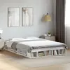 Image de Cadre De Lit Sans Matelas Blanc 160x200 Cm Vidaxl