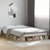 Image de Cadre De Lit Sans Matelas Chêne Sonoma 120x200 Cm Vidaxl