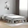 Image de Cadre De Lit Sans Matelas Sonoma Gris 140x190 Cm Vidaxl