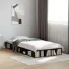 Image de Cadre De Lit Sans Matelas Noir 100x200 Cm Vidaxl