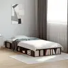 Image de Cadre De Lit Sans Matelas Chêne Marron 75x190 Cm Vidaxl