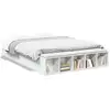 Image de Vidaxl cadre de lit sans matelas blanc 150x200 cm