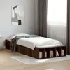 Image de Cadre De Lit Sans Matelas Chêne Marron 90x200 Cm Vidaxl