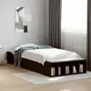 Image de Cadre De Lit Sans Matelas Noir 90x190 Cm Vidaxl