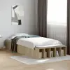 Image de Cadre De Lit Sans Matelas Chêne Sonoma 75x190 Cm Vidaxl