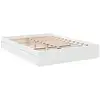 Image de Vidaxl cadre de lit avec tiroirs sans matelas blanc 150x200 cm