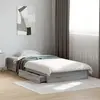 Image de Cadre De Lit Avec Tiroirs Sans Matelas Sonoma Gris 90x200 Cm Vidaxl