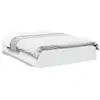 Image de Vidaxl cadre de lit avec tiroirs sans matelas blanc 135x190 cm
