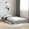 Image de Cadre De Lit Avec Tiroirs Sans Matelas Gris Béton 90x190 Cm Vidaxl