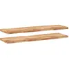 Image de Étagères Flottantes 2 Pcs 160x40x4 Cm Acacia Massif À L'huile Vidaxl