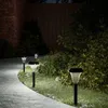 Image de vidaXL Lampes solaires dallées et piquets de sol 12 pcs blanc éclairage solaire dallée lampe solaire de jardin 4008192