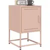 Image de Tables De Chevet 2 Pcs Rose 36x39x60,5 Cm Acier Vidaxl