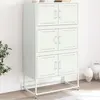 Image de Buffet Rose 68,5x38,5x123,5 Cm Acier Vidaxl