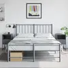 Image de Tables De Chevet 2 Pcs Anthracite 36x39x60,5 Cm Acier Vidaxl