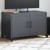 Image de Meuble Tv Anthracite 68x39x43,5 Cm Acier Vidaxl