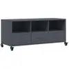 Image de Vidaxl meuble tv anthracite 100,5x39x43,5 cm acier