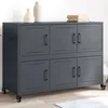 Image de vidaXL Buffet Armoire avec Porte Placard avec Rangement Organisateur de Salle de Séjour Salon Maison Intérieur 846742