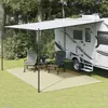 Image de vidaXL Tapis de tente crème 5x3 m tapis de camping tapis de camping pour lextérieur sous-couche de tapis tapis de sol 4008505