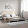 Image de vidaXL Cadre de lit sans matelas avec tête de lit 200x200 cm 3281555
