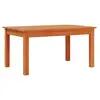 Image de Vidaxl table basse marron 80x50x40 cm bois massif de pin