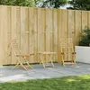 Image de Chaises Pliables De Jardin Lot De 2 43x54x88 Cm Bambou Vidaxl