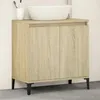 Image de vidaXL Meuble dévier chêne sonoma 58x33x60 cm bois dingénierie 847408