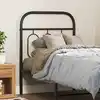 Image de Tête De Lit De Remplacement Métal Noir 75 Cm Vidaxl
