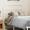 Image de Tête De Lit De Remplacement Métal Blanc 80 Cm Vidaxl