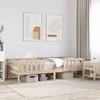 Image de vidaXL Cadre de lit sans matelas 90x190 cm bois de pin massif 846979