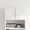 Image de Armoire Murale Blanc 70x42,5x40 Cm Bois D'ingénierie Vidaxl