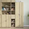 Image de Buffet Haut Chêne Sonoma 30x42,5x185 Cm Bois D'ingénierie Vidaxl