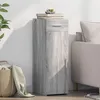Image de vidaXL Buffet sonoma gris 30x425x93 cm bois dingénierie 846276