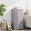 Image de Buffet Sonoma Gris 40x42,5x93 Cm Bois D'ingénierie Vidaxl